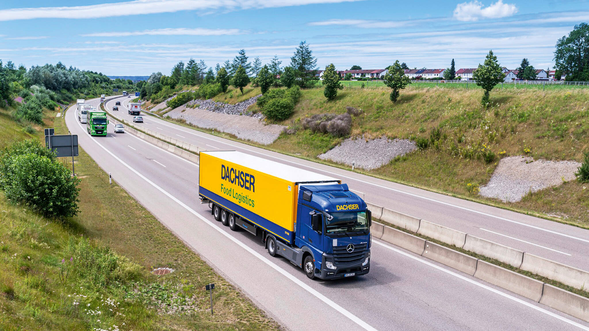 Daily transports to Europe’s markets.